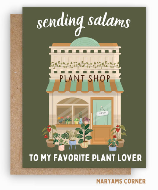 Plant Lover Card