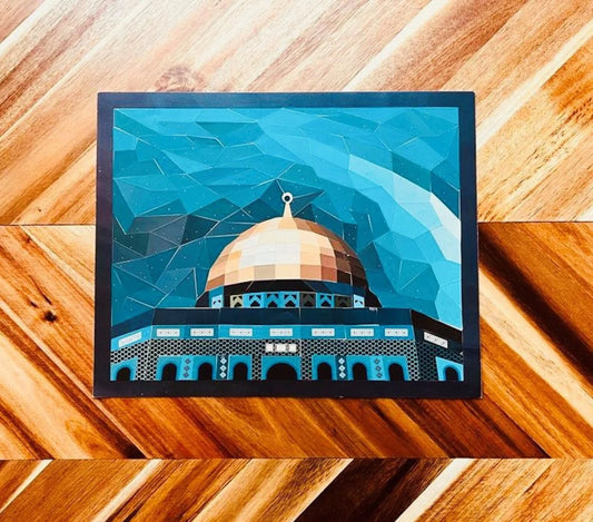 Al Aqsa Paint by Stickers | Momin Explorers
