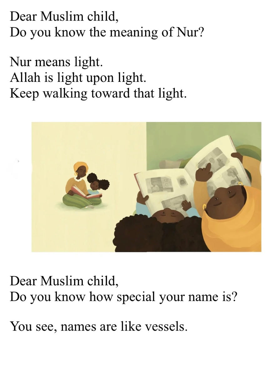 Dear Muslim Child | Rahma Rodaah