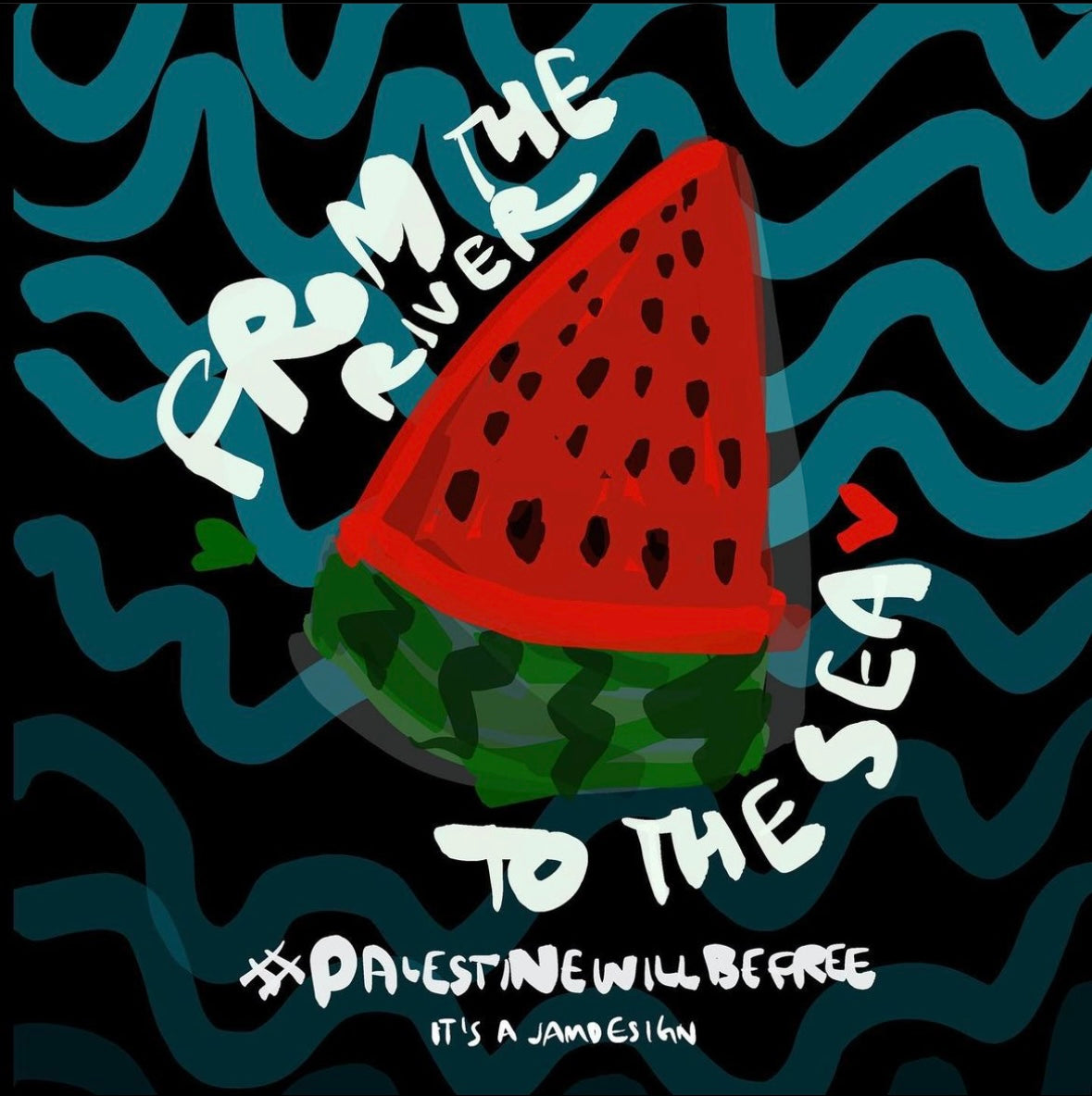 ‘From the River to the Sea’ Free Digital Download by Jam Designs