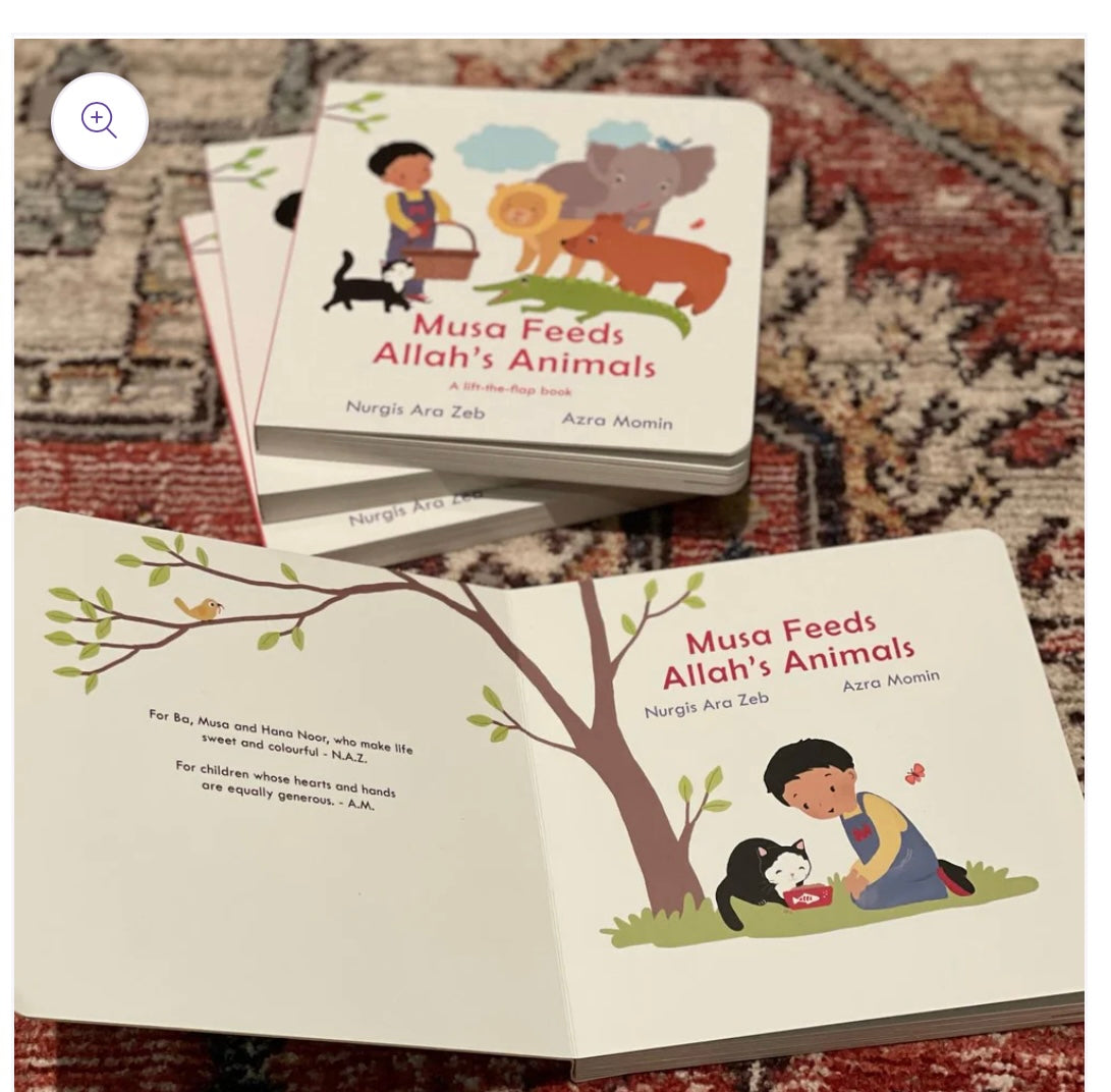 Musa Feeds Allah’s Animals - Lift the Flap Book