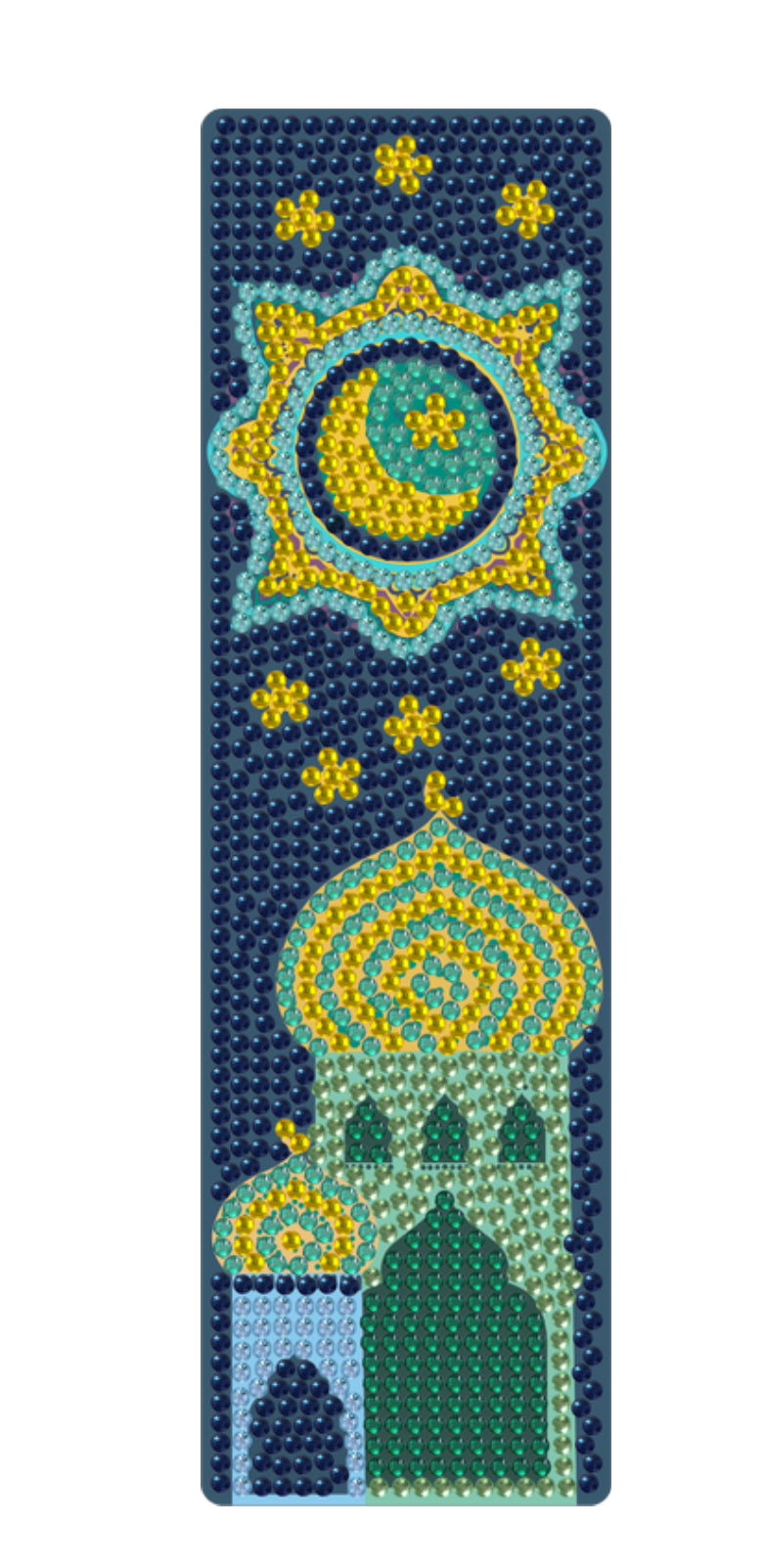 Masjid Acrylic Bookmark - Diamond Paint by Number Kit