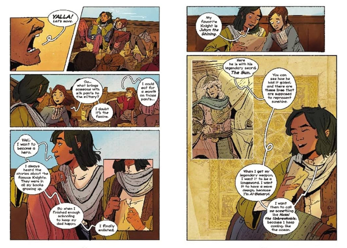 Squire | Sara Alfageeh & Nadia Shammas | Graphic Novel