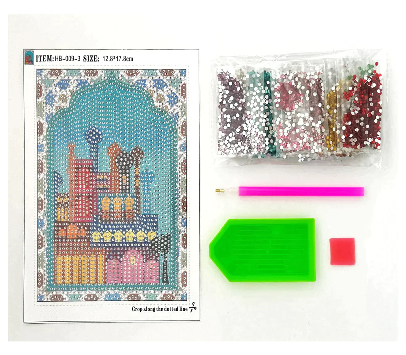 Minaret Acrylic Bookmark - Diamond Paint by Number Kit