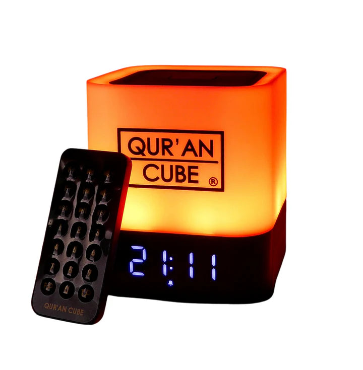 QURAN CUBE LED X - QURAN SPEAKER - ADHAN PRAYER CLOCK - NASHEEDS - PROPHET STORIES