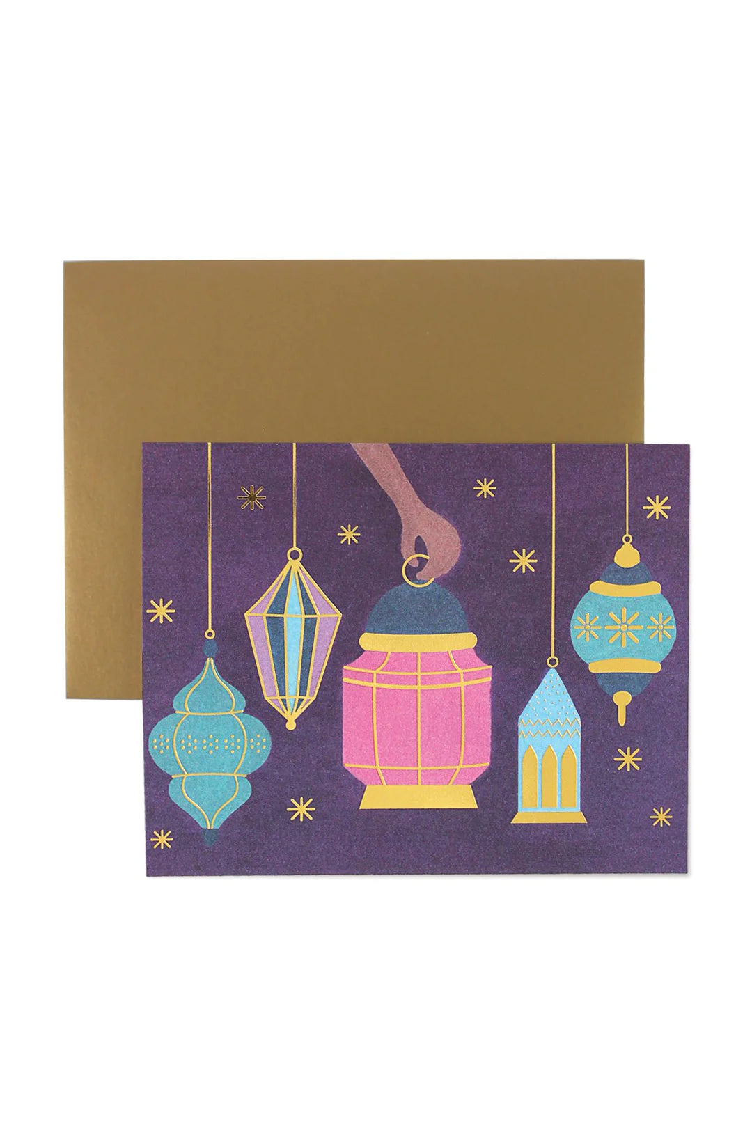 5 Lanterns - Ramadan & Eid Card